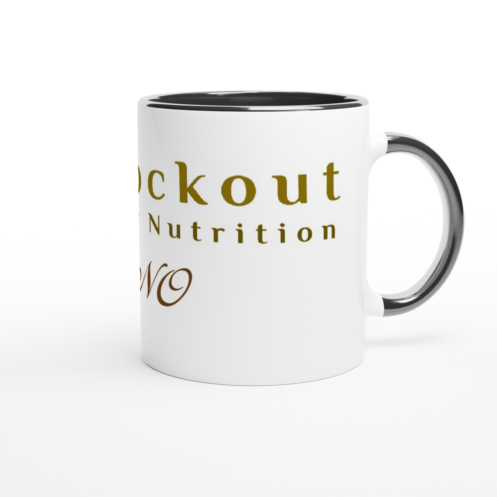 Hashtag 11oz Ceramic Mug with Color Inside.