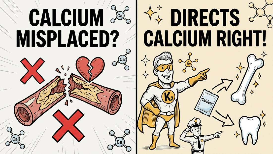 Why Your Vitamin D Supplement Needs Vitamin K2 To Prevent Arterial Calcification