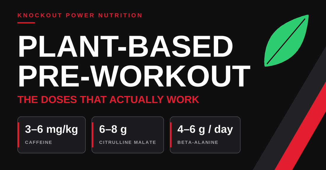 Plant-Based Pre-Workout: The Ingredients and Doses That Actually Work