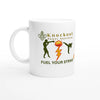 Classic White 11oz Ceramic Mug - Versatile & Durable Drinkware