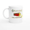 Boxing Glove White 11oz Ceramic Mug - Dynamic Sports Drinkware