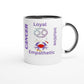 Zodiac Ceramic Mug with Color Inside.