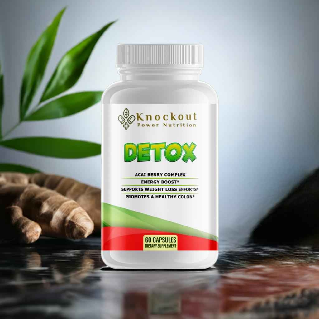 Immune system support with effective detox supplements promoting overall health and wellness