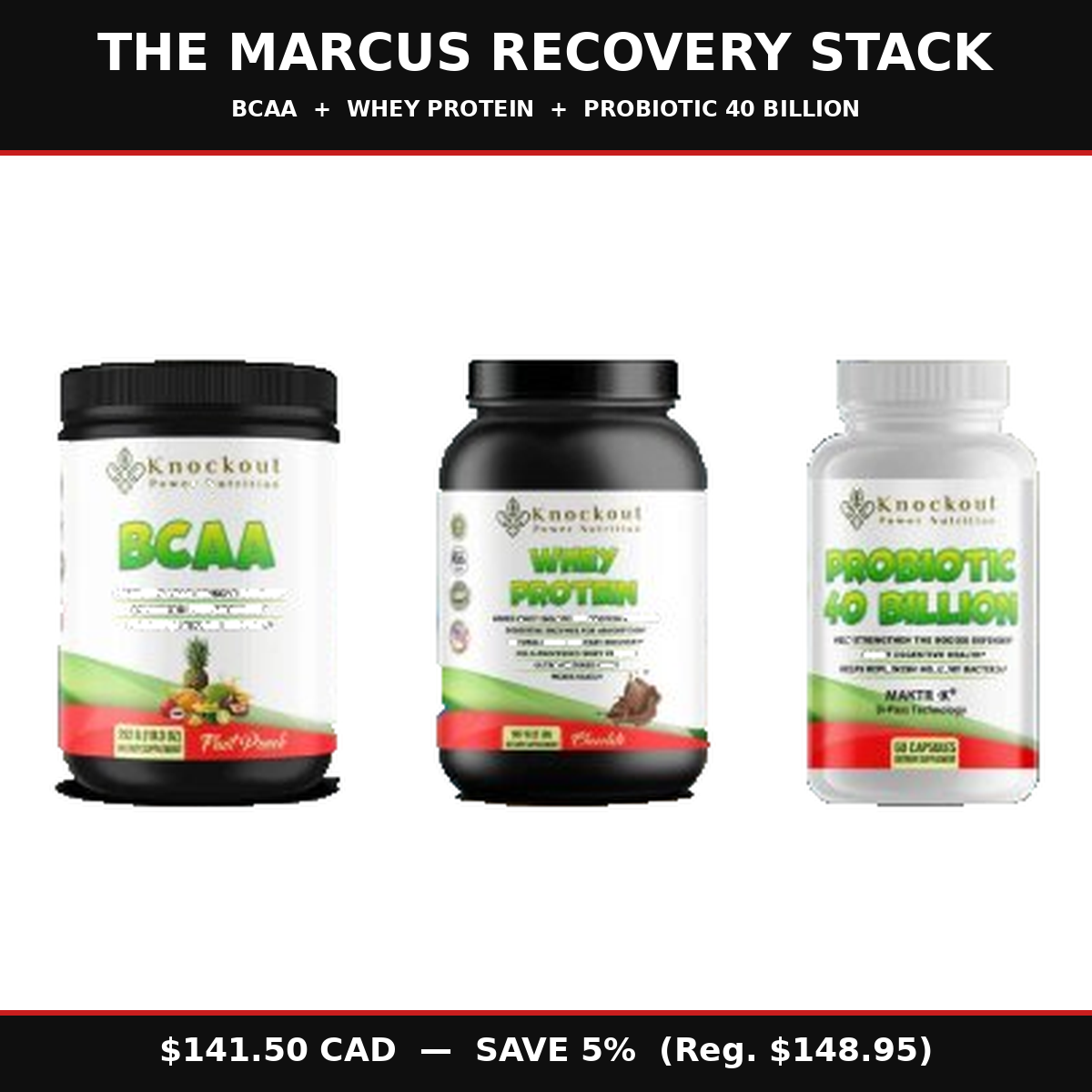 The Marcus Recovery Stack