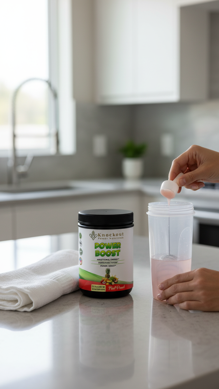 Power Boost - Plant-Based Pre-Workout Formula