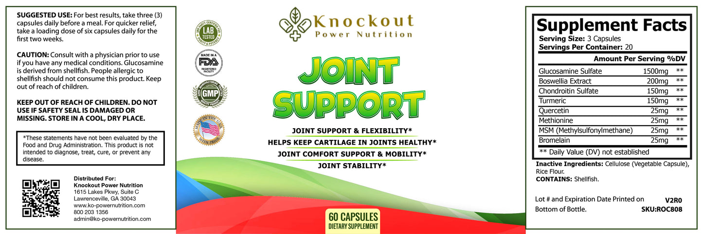 Joint Support - Plant-Based Joint Pain Reliever