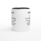 Leadership 11oz Ceramic Mug with Color Inside