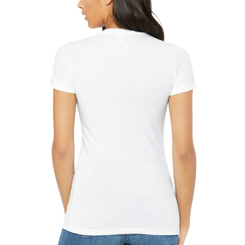 T-shirt à col rond papillon Premium pour femmes